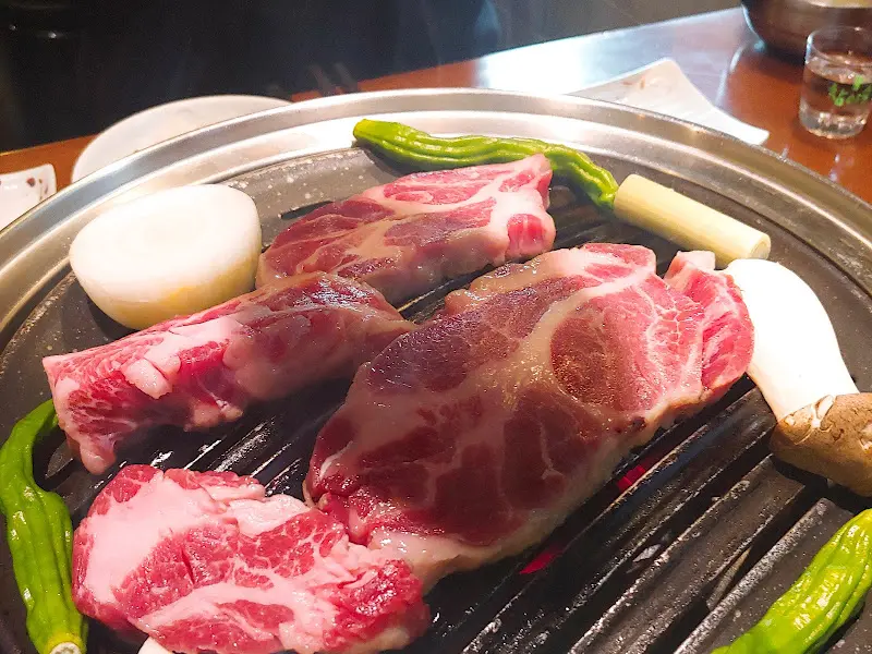 불판 위의 이베리코