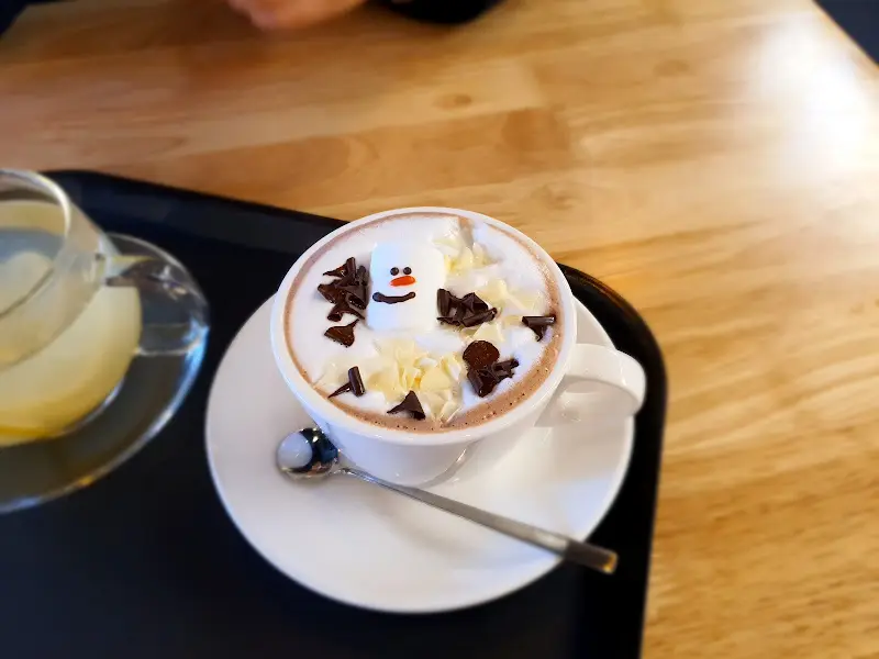 귀여운 라떼 아트