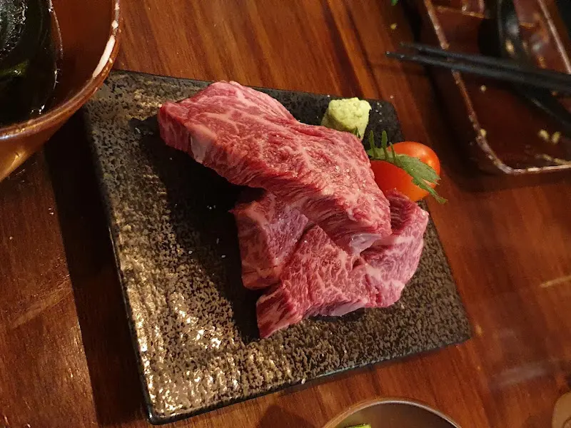 잘 구워진 야키니쿠