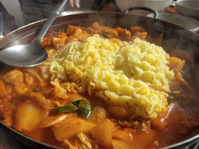 두루치기 비빔밥