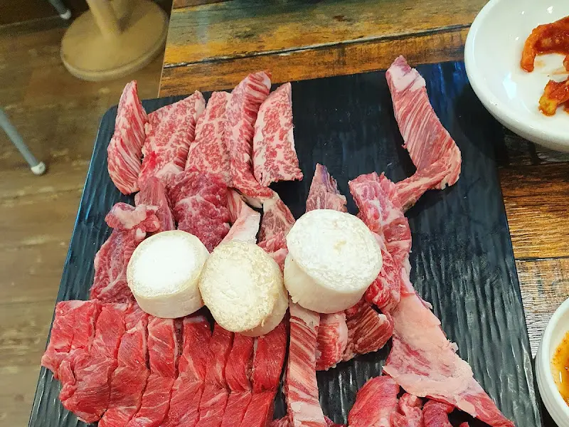 소고기 모듬 한상차림