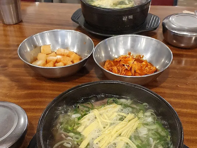 비래옥 메뉴판