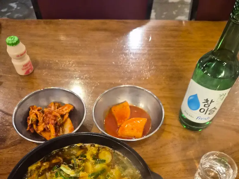 비래옥 기본 반찬