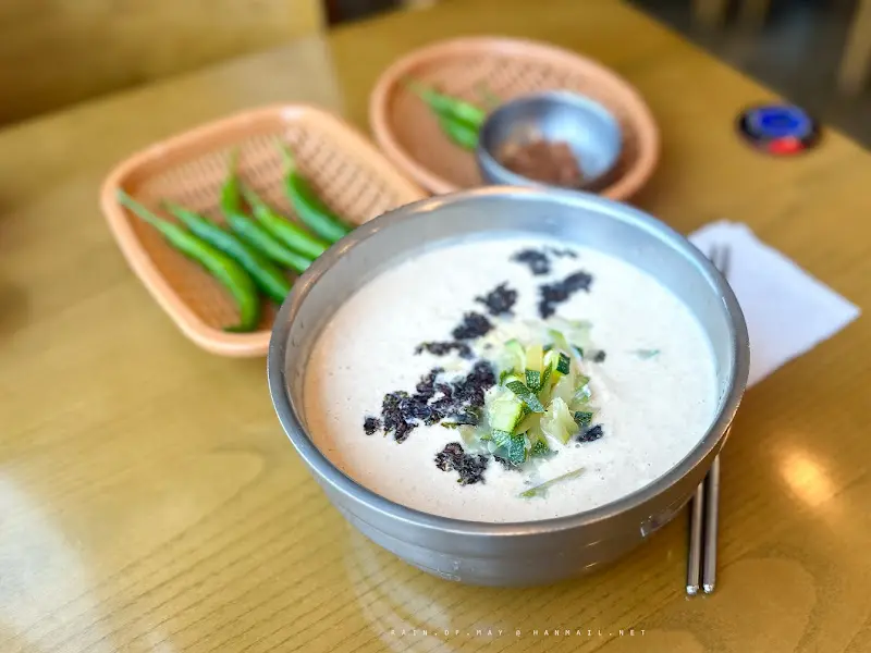 콩국수 한상차림