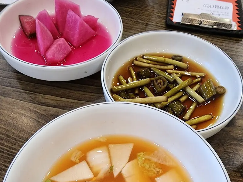 새콤달콤한 깍두기