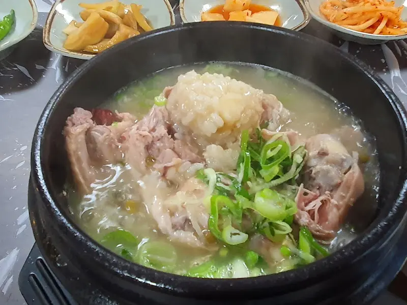 기본 녹두 삼계탕