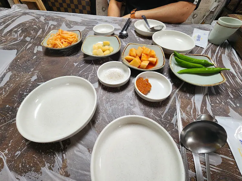 장원삼계탕 밑반찬