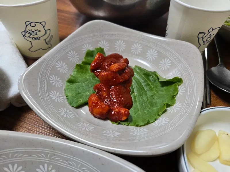 양념게장 클로즈업