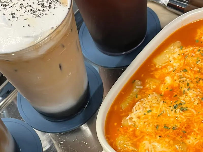 호아커, 바스크 치즈 케이크, 아이스 아메리카노