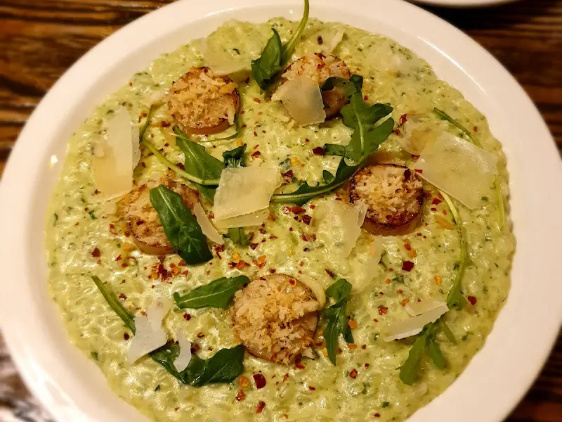 향긋한 관자 리조또