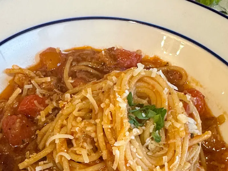 정갈한 파스타 한 접시