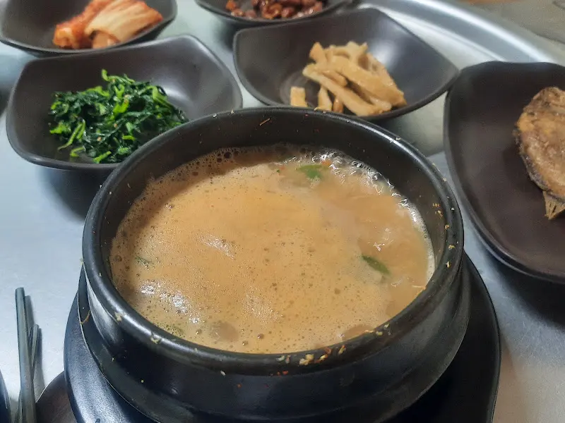 된장찌개 클로즈업