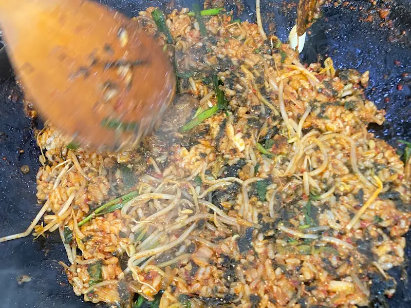 정성순대 볶음밥