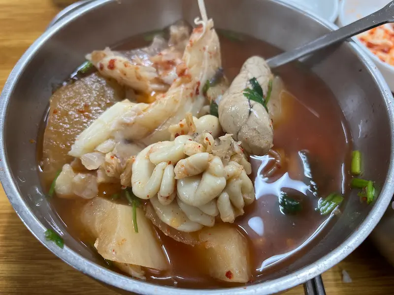 청학식당 대구알곤탕