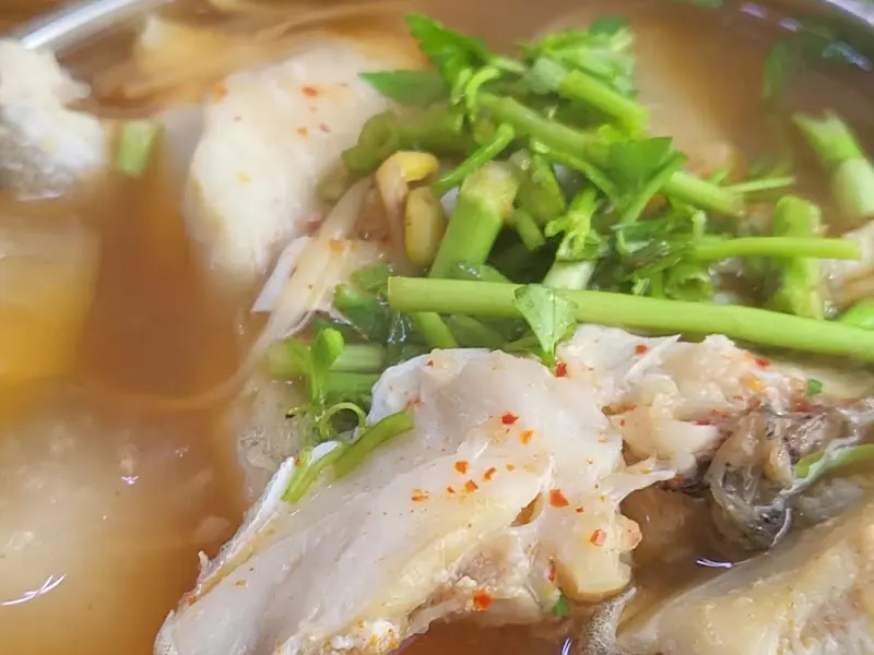 청학식당 대구알곤탕 근접샷