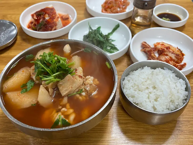 청학식당 한상차림