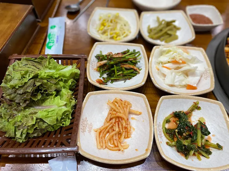 싱싱한 쌈 채소