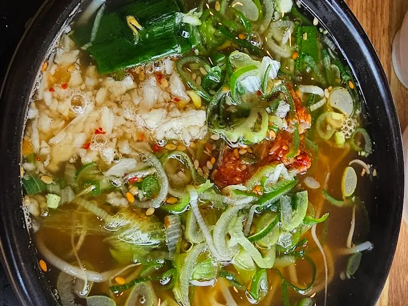 푸짐한 콩나물 국밥