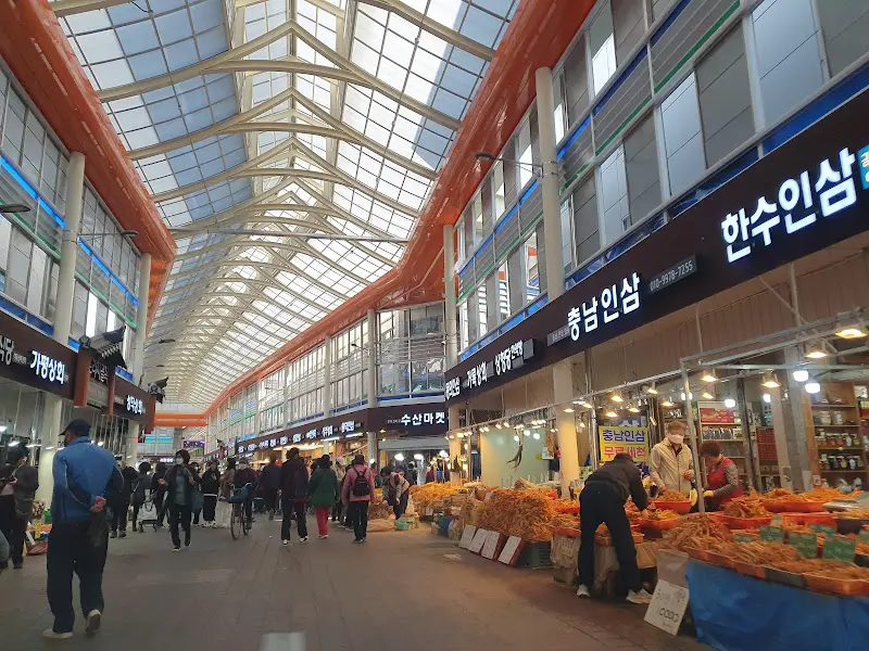 경동시장 내부