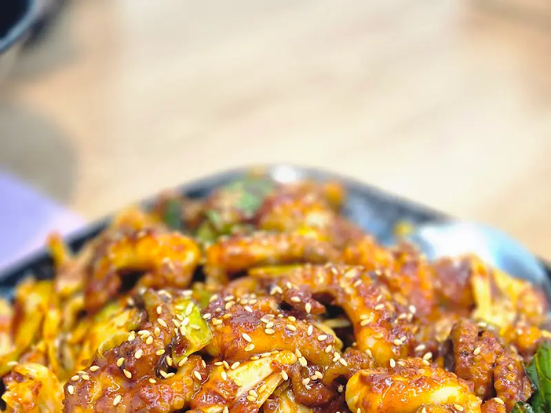 불쭈꾸미 확대샷