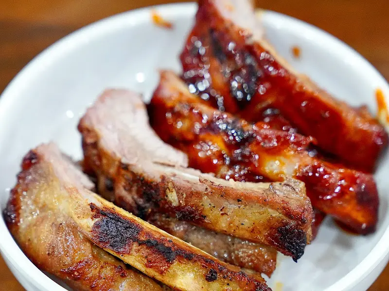 양념 등갈비 클로즈업