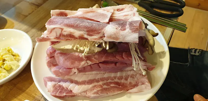 숙성 한우의 아름다운 마블링