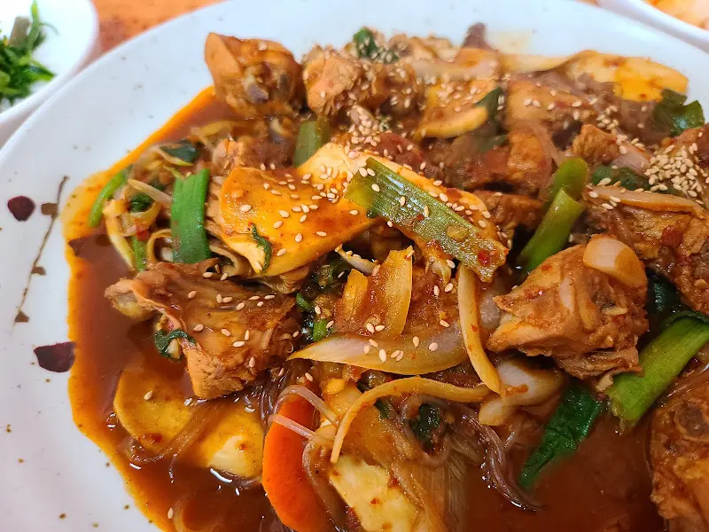 찜닭 디테일 샷