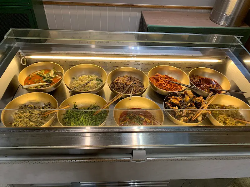 반찬 코너