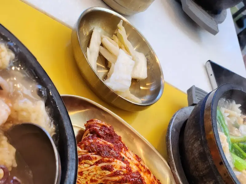 무김치와 누룽지탕