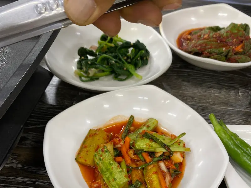 밑반찬 클로즈업