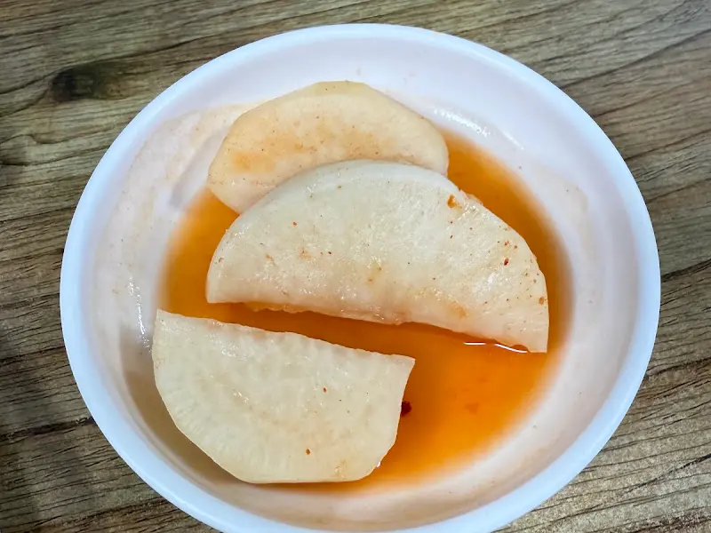 설천순대국밥 깍두기