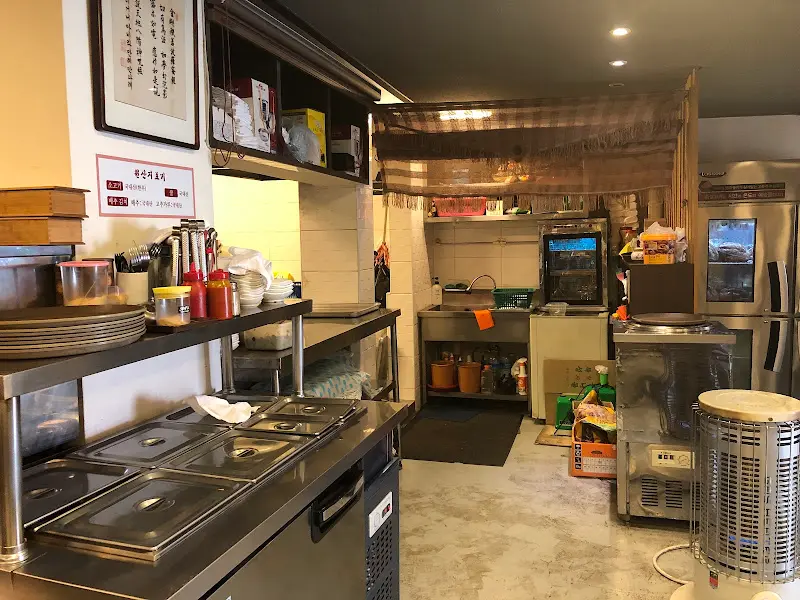 주방의 내부 모습