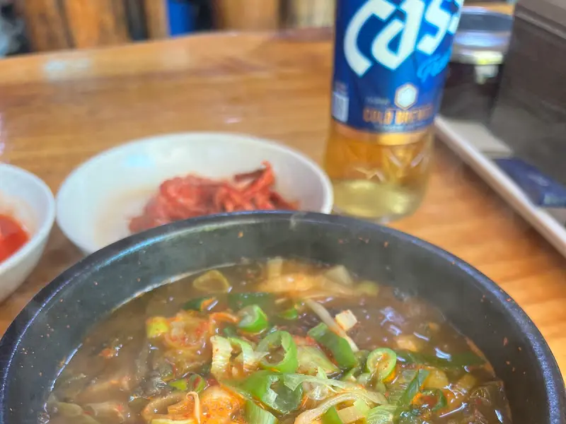 해장국과 맥주