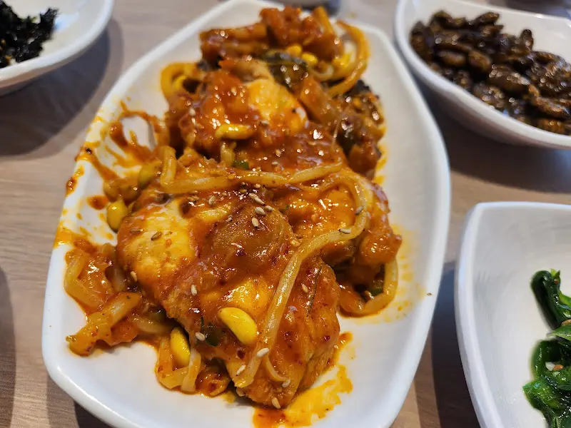 윤기가 흐르는 아구찜 살