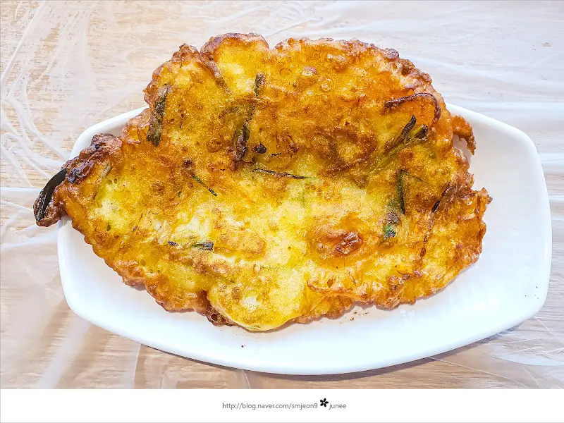 바삭한 해물파전