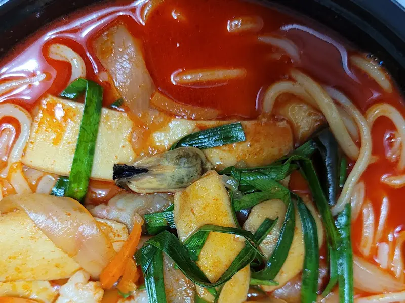 뚝배기 짬뽕 면