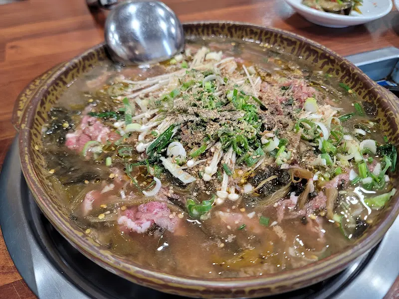 시래기불고기 메인 메뉴