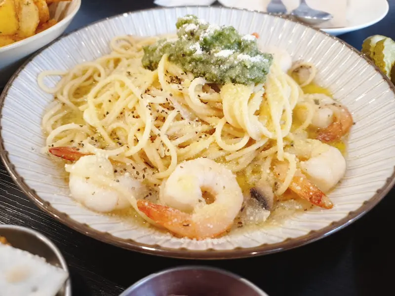 와사비 페스토 파스타