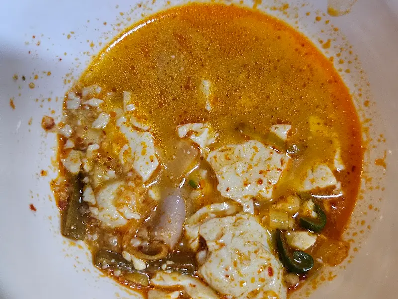 곱창 순두부찌개