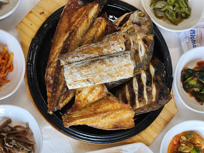 모듬 생선 구이