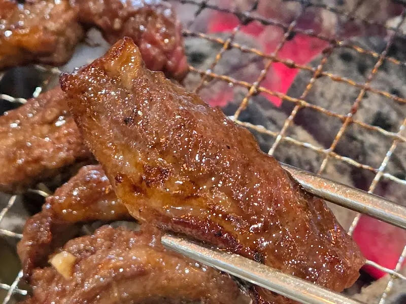 마늘갈비살 확대샷