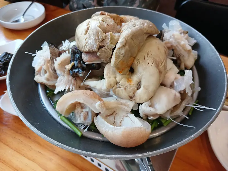 푸짐한 아귀수육