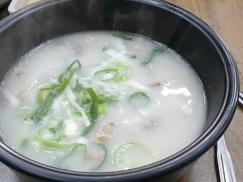 국밥 디테일 샷