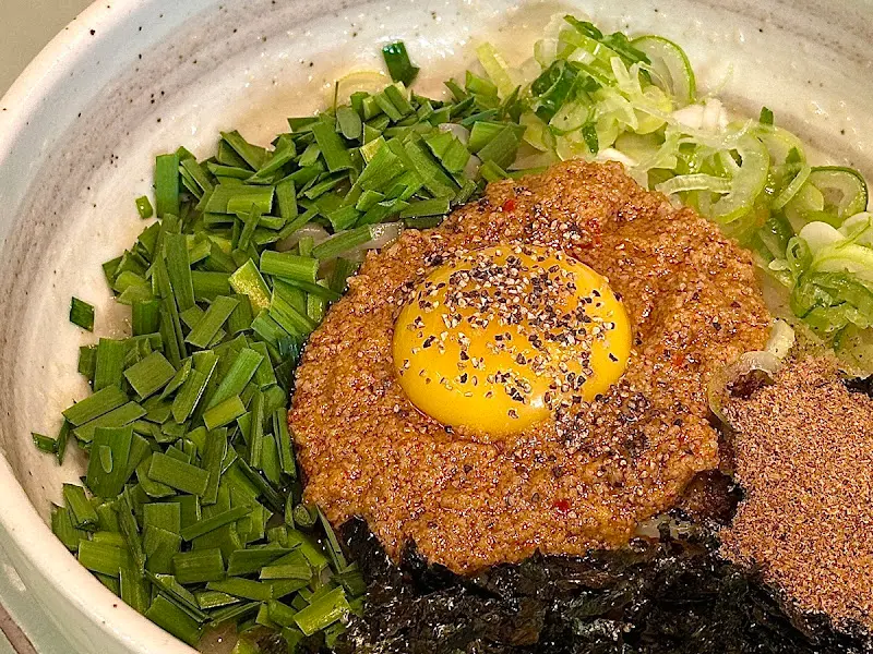 마제소바 비빔 후