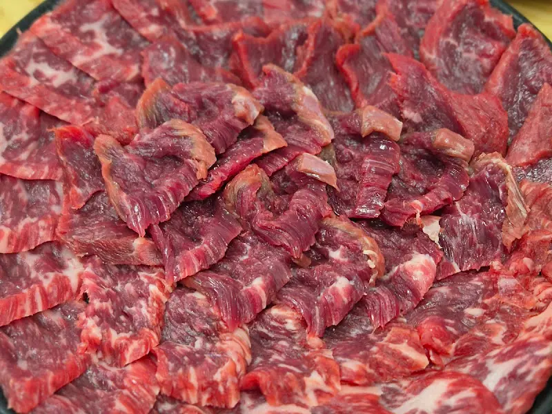 민정한우수육국밥 메뉴