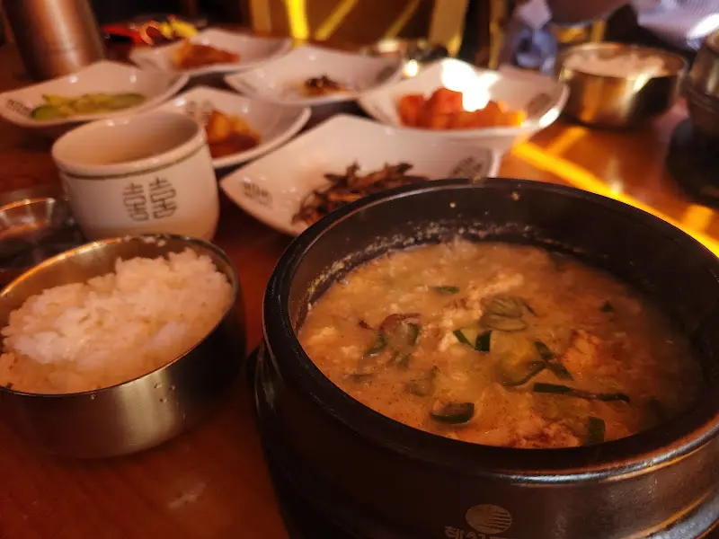 들깨 순두부 찌개