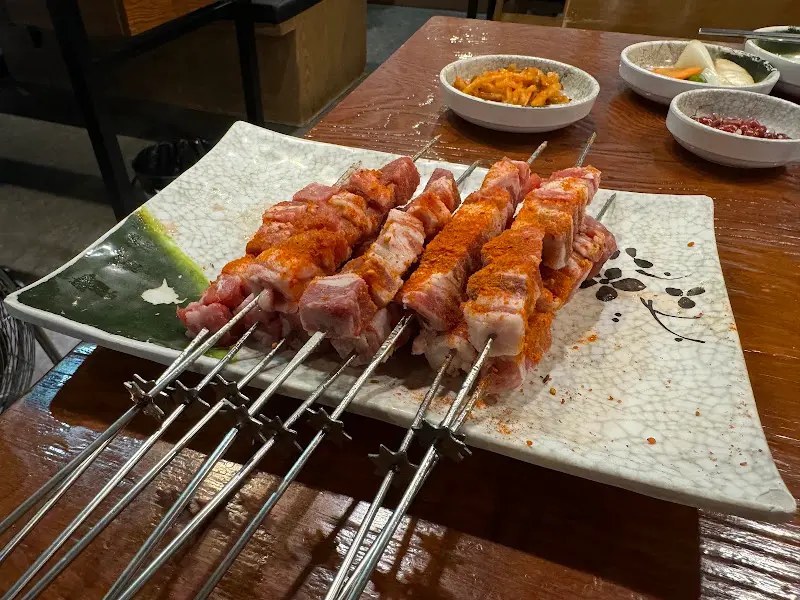 기본 양꼬치 세팅