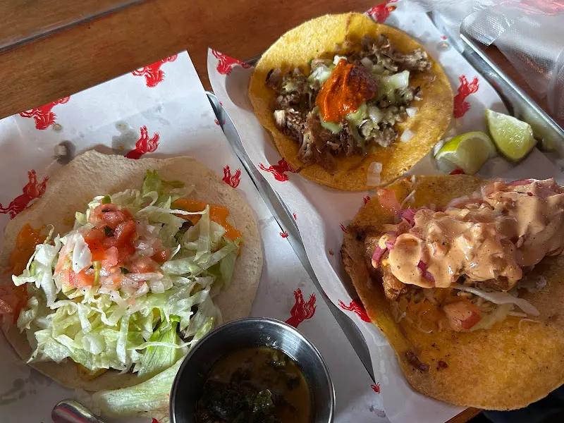 다양한 타코 메뉴