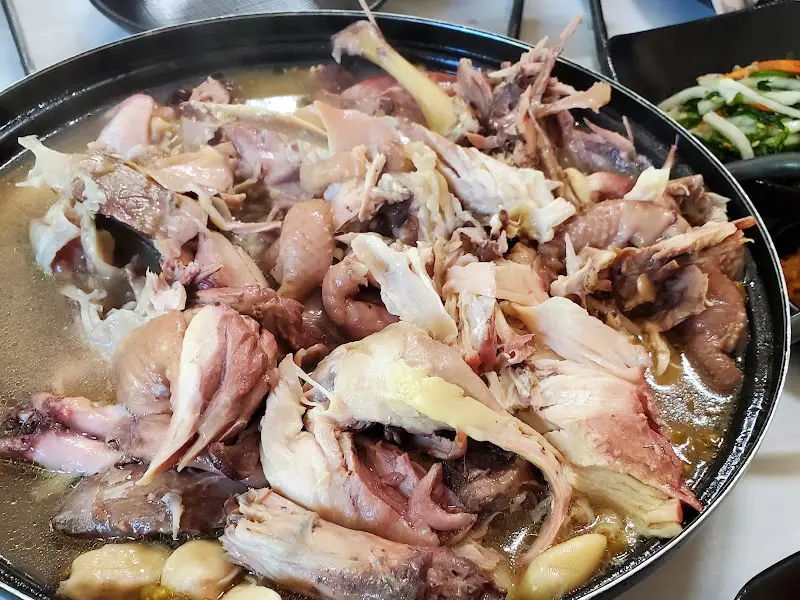 토종닭 백숙