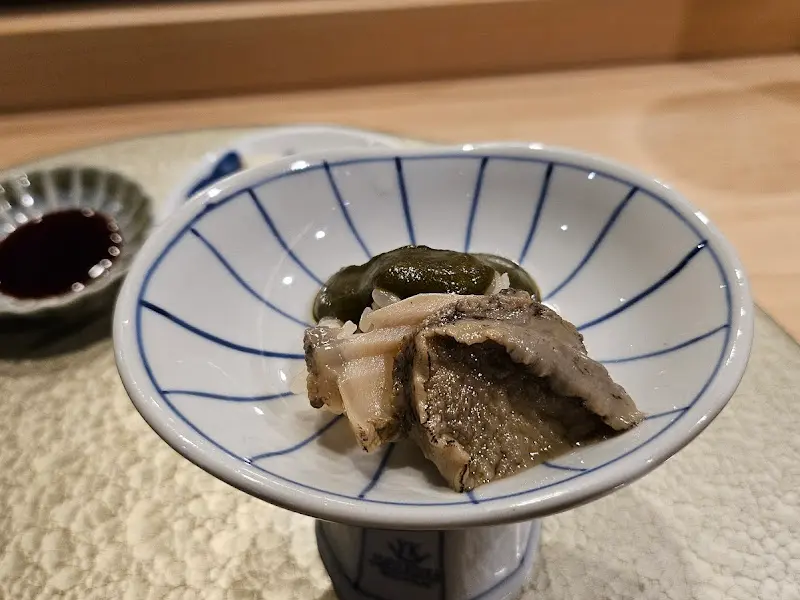 스시겐 전복 요리